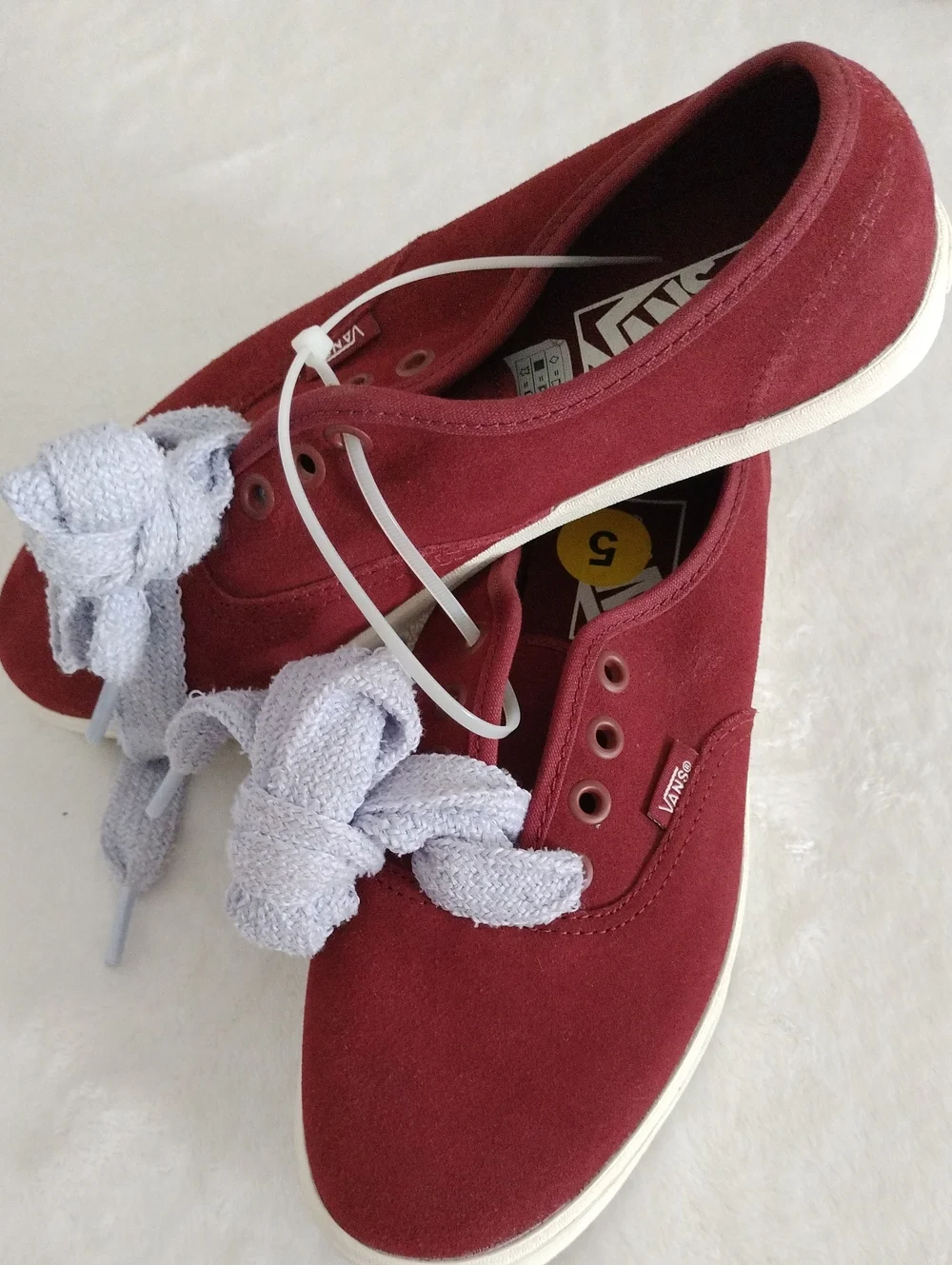Vans Lowpro Fat Lace Sneakers Size 5